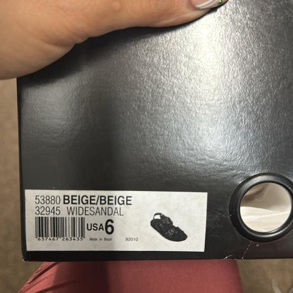 Melissa wide sandal new beige - Picture 4 of 4